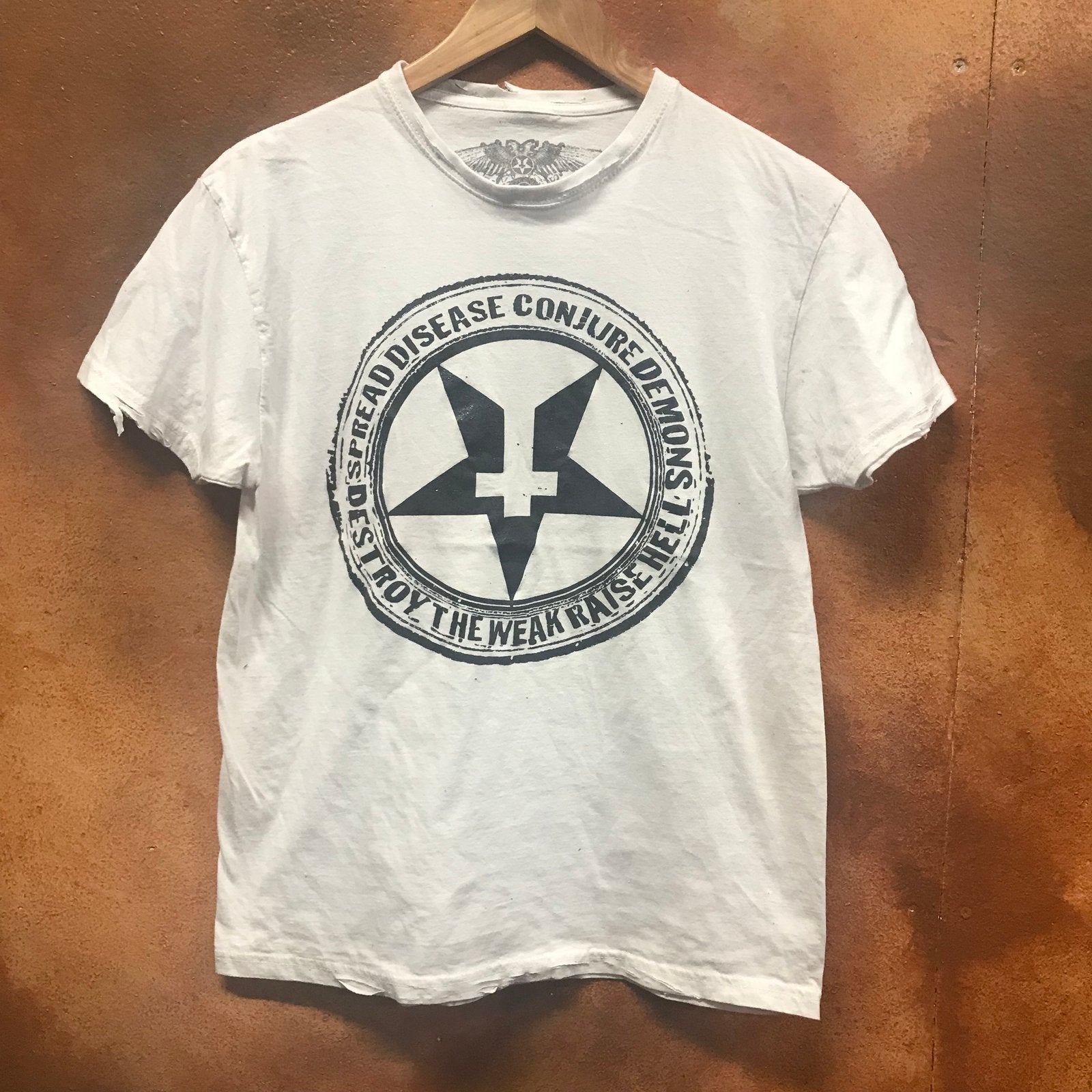 Junker Designs HellStar White T-Shirt - junkerdesigns