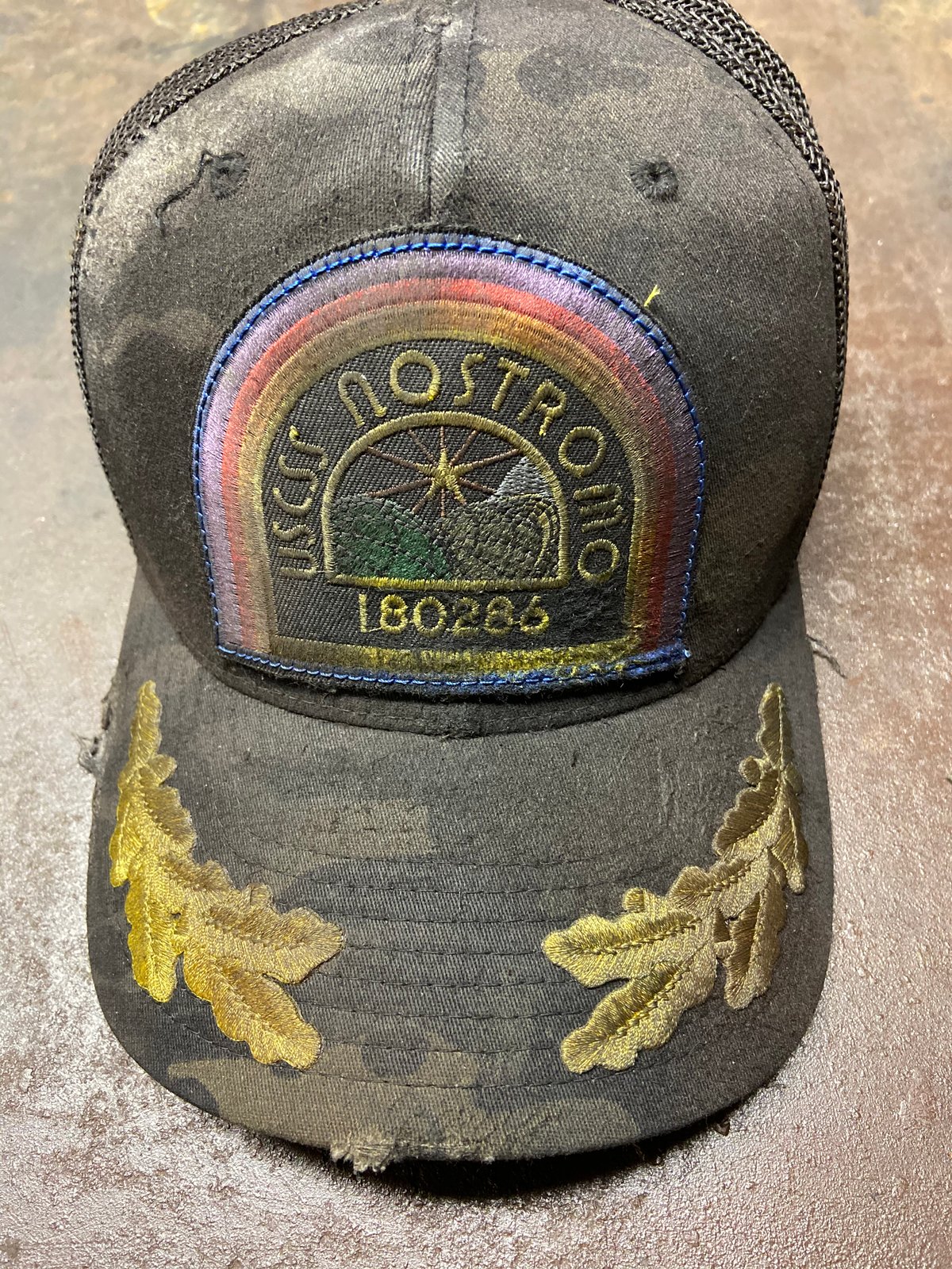 Nostromo Camo Snap Back and Flex Fit - junkerdesigns