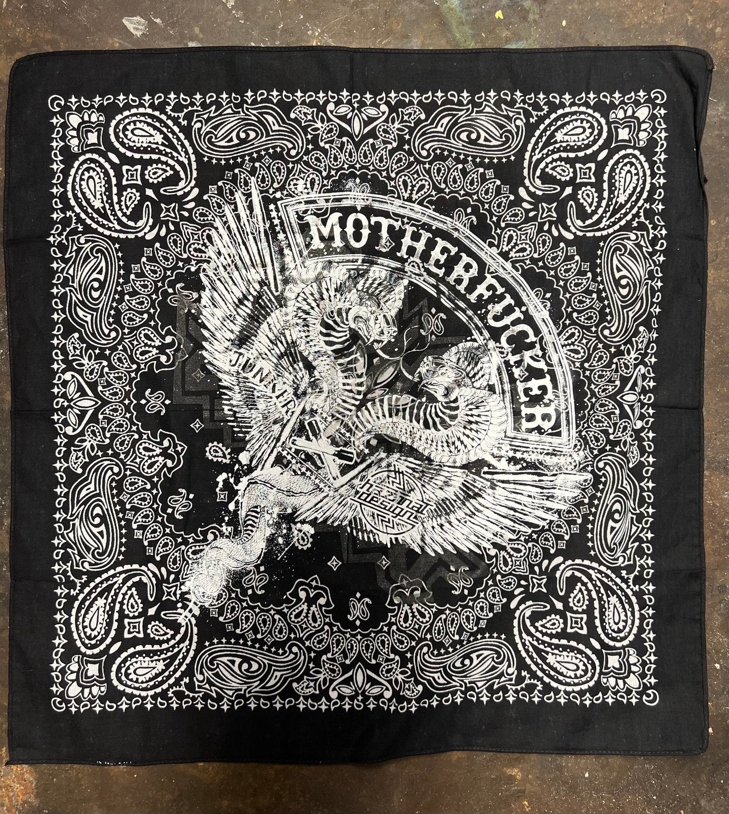 Mother Fucker Bandana - junkerdesigns