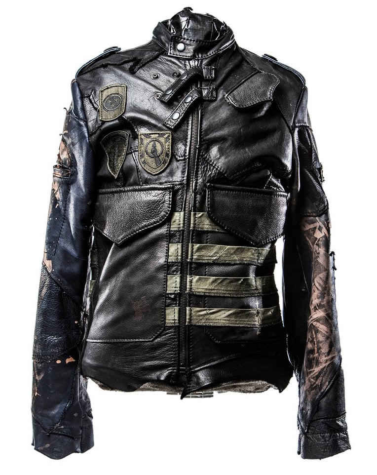 Junker Designs Men's Leather Officer's Jacket - junkerdesigns