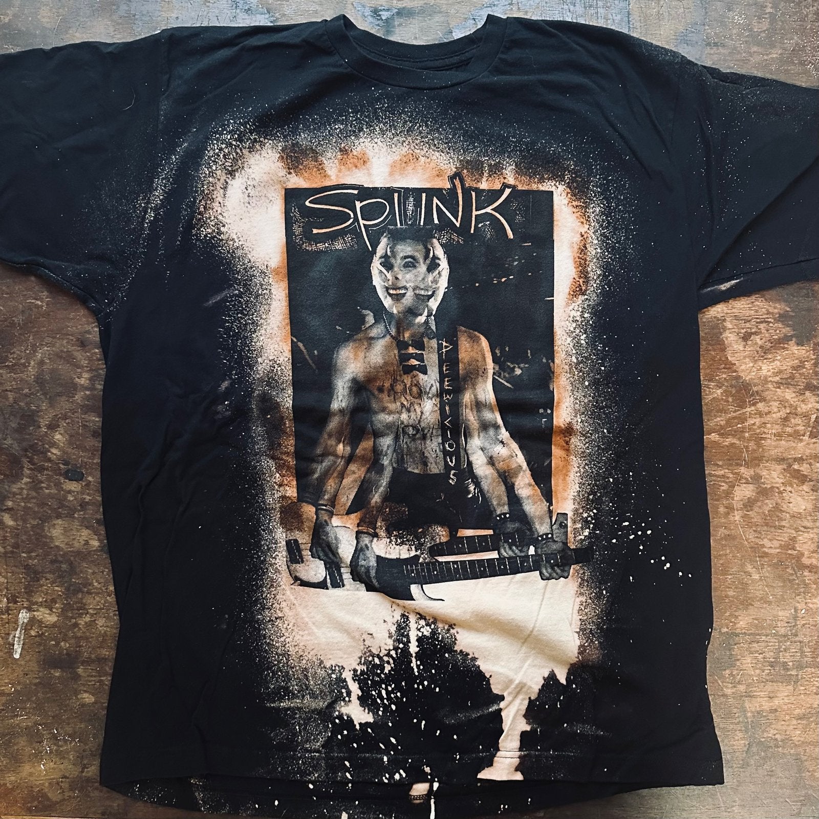 Peewicious Bleached T-Shirt - junkerdesigns