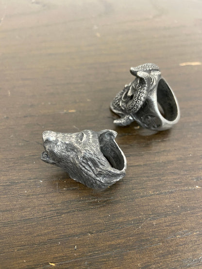 Skull / Wolf Rings