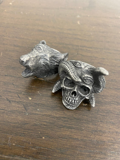 Skull / Wolf Rings