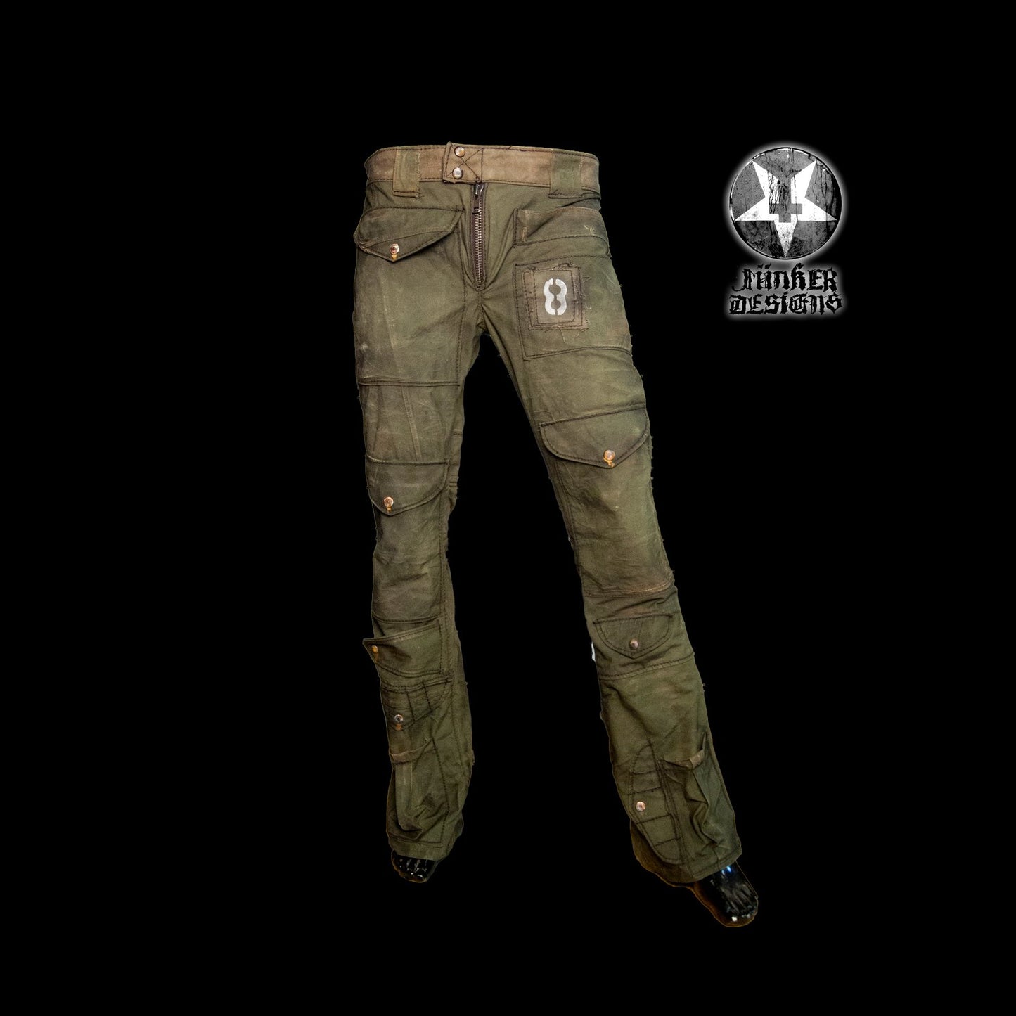 Junker Designs Men's Call of Duty Pants in Army Green - junkerdesigns