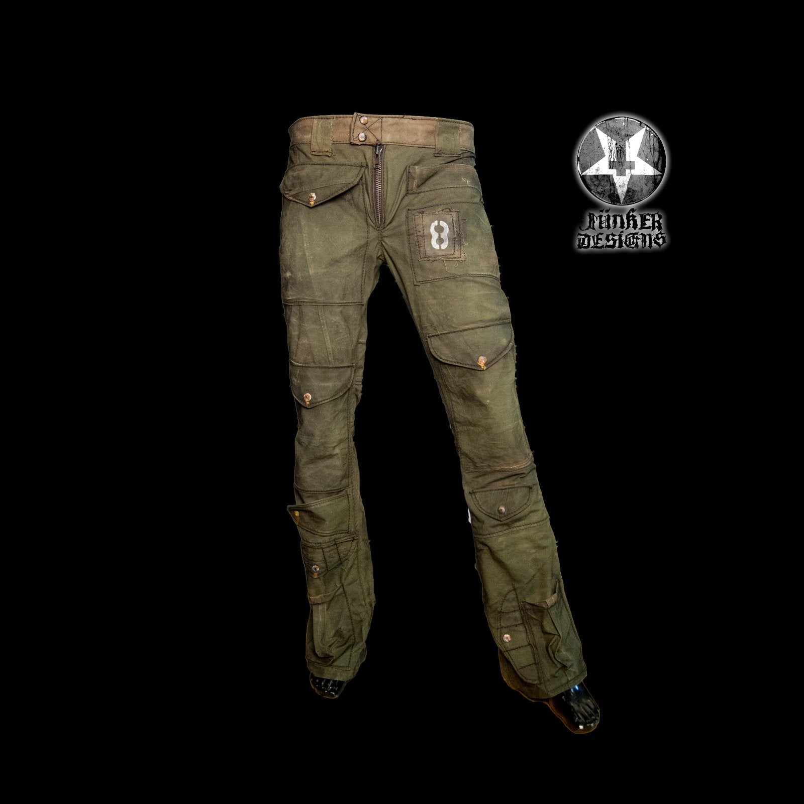 Junker Designs Men's Call of Duty Pants in Army Green - junkerdesigns