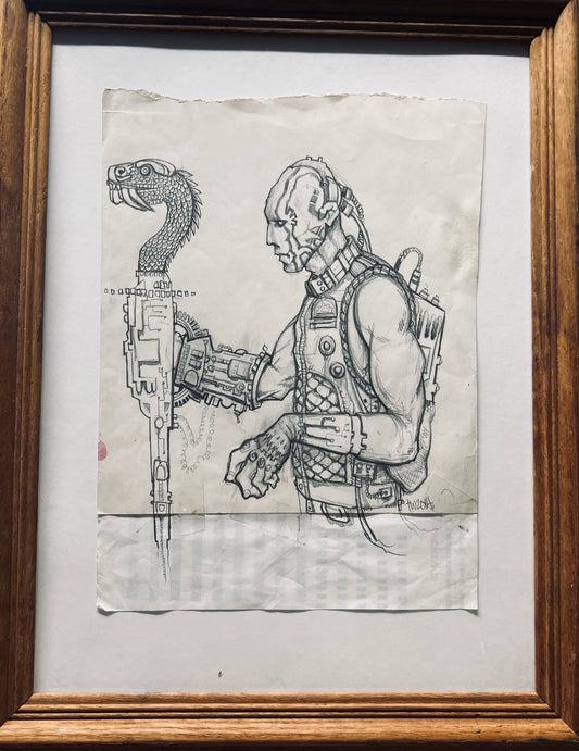 Priest with Staff - junkerdesigns