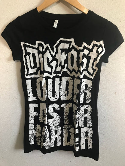 DieFast Louder Faster Harder Men’s/Women’s T